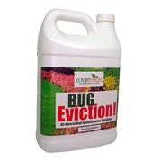 Bug Eviction - Organic Garden Pest Control, Natural Pest Killer Pesticide for Garden Plants, Vegetable, Evicts Moth, Caterpillars, Aphid, Earwigs - Organic Pest Control - 1 Gallon of Concentrate