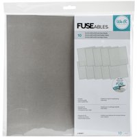 We R FUSEables Fuse Clear Sheets 12"X12" 10/Pkg-