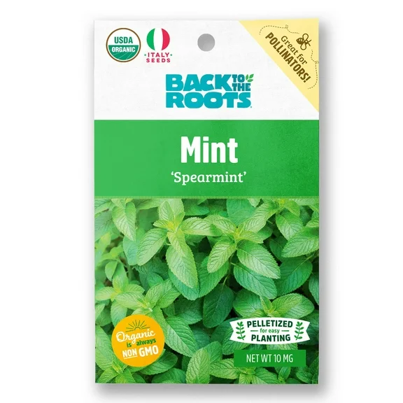 Back to the Roots Organic Spearmint Seeds, 1 Seed Packet