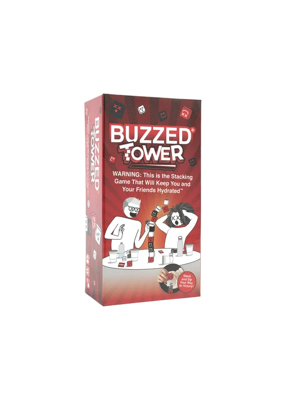 Buzzed Tower -  The Block Stacking, Tower Toppling, Adult Drinking Game by What Do You Meme?