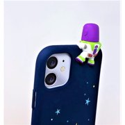 Disney Pixar Buzz Figure  Jell Slim Protective Phone Case Bumper for Apple iPhone 11