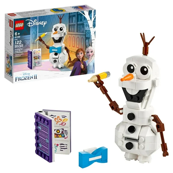 LEGO Disney Frozen II Olaf the Snowman 41169 Building Toy for Frozen Fans (122 pieces)