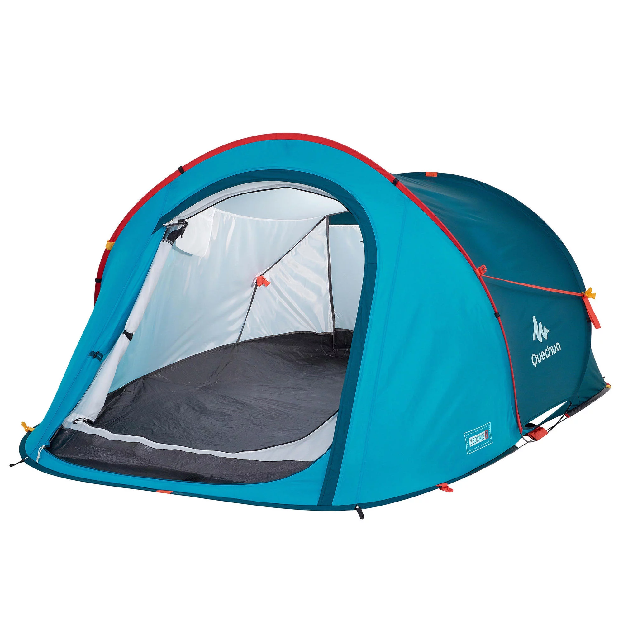 Decathlon Quechua, Instant 2 Second Pop Up, Portable Outdoor Camping Tent, Waterproof, Windproof, 2 Person