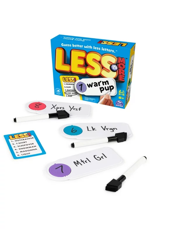 Less is More, Family Party Board Game, for Kids Ages 8 and up