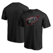 Detroit Red Wings Fanatics Branded Core Smoke T-Shirt - Black