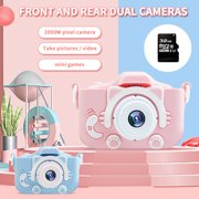 LNKOO Kid Camera for Girls or Boys Age 3-12, 20MP 1080P Dual Lens Toddler Digital Camera with 32G TF Card and 20 Mega Pixel Lens 2.0 inch FHD Screen for Children Birthday Christmas Toy Gifts