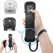 Remote Motion Plus Sensor Controller Adapter + Silicone Case for Nintendo Wii