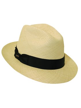 Scala Panama Men's Snap Brim Fashion Hat NATURAL 2XL