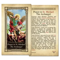 St. Michael the Archangel Laminated Prayer Card