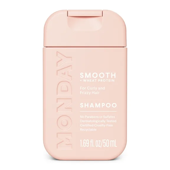MONDAY Smooth Shampoo 1.6oz SLS- and Paraben-Free