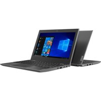 Lenovo 100e Windows 2nd Gen 11.6" Netbook, Intel Celeron N4120, 4GB RAM, 64GB SSD, Windows 10 Pro Education, Black, 81M80041US