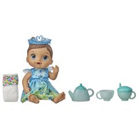 Baby Alive Tea n Sparkles Baby Doll, Color-Changing Tea Set, Doll Accessories, Drinks and Wets - DX Offers Mall Exclusive