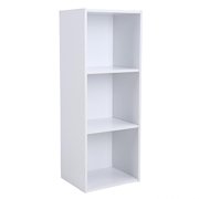 Yosoo 3/4-Shelf Shelving Bookcase,Wooden Bookcase Stand Cube Storage Unit Bookshelf CD Display Shelving Unit free combination