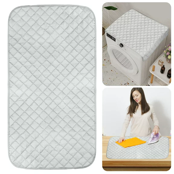 EEEkit 32x18" Magnetic Ironing Blanket Mat, Heat Resistant Quilted Laundry Pad, Alternative for Iron Board