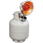 ProCom Tank-Top Propane Heater - Single Burner, 15,000 BTU, Model# PCTT15