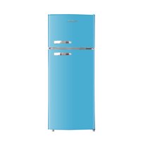 RCA - 10 Cu Ft Top-Freezer Apartment-size RETRO Refrigerator - Blue, RFR1055