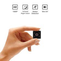 Juslike Mini Camera, HD 1080P Night Vision and Motion Detective, Indoor Security Camera for Home, Car, Drone, Office and Outdoor
