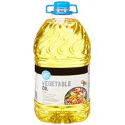 Amazon Brand - Happy Belly Vegetable Oil, 1 Gallon (128 Ounces)