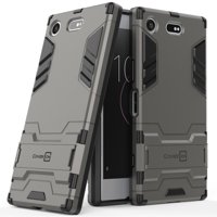 CoverON Sony Xperia XZ1 Compact Case, Shadow Armor Series Hybrid Kickstand Phone Cover