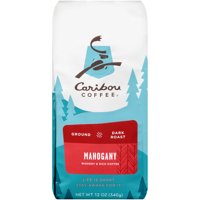 Caribou Coffee Mahogany Dark Roast Ground Coffee 12 oz. Stand-Up Bag
