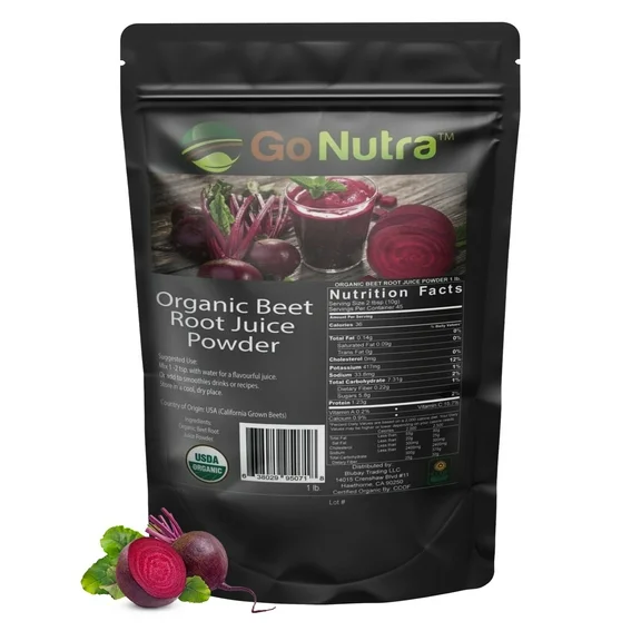 Beet Root Juice Powder Organic 1lb Grown and Made In USA