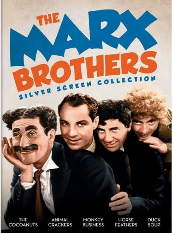 The Marx Brothers Silver Screen Collection (The Cocoanuts / Animal Crackers / Monkey Business / Horse Feathers / Duck Soup) (DVD)