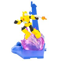 Zoteki Transformers Bumblebee - 4 Collectible Figure - Collect All Series 1: Fan Favorite Characters Optimus Prime, Megatron, Starscream, Soundwave, Grimlock, Bumblebee, Mystery Chase Variant