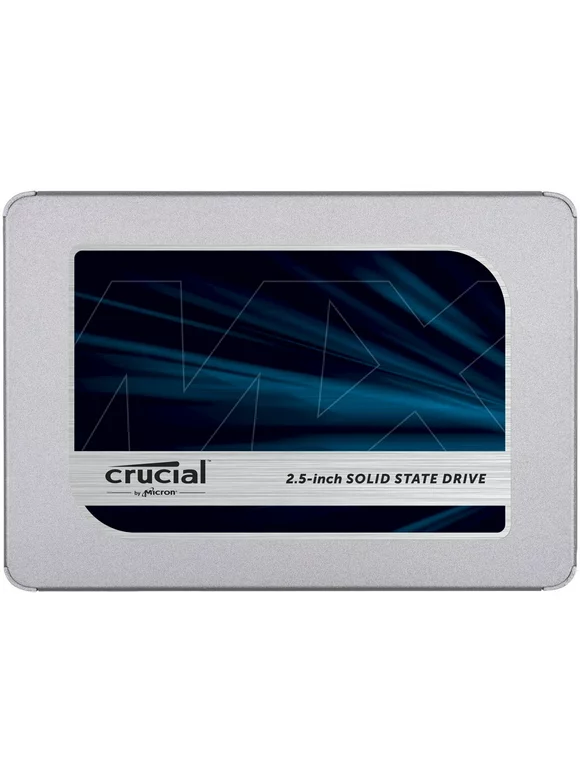 Crucial 1TB MX500 2.5 Internal SSD, Silver