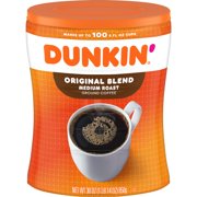 Dunkin' Original Blend, Medium Roast Coffee, 30 Ounce Canister
