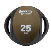 Dual Grip Power Med Ball in Black and Bronze