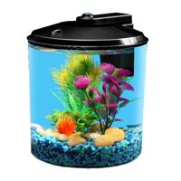 Aqua Culture 1.5-Gallon Aquarium Starter Kit with LED Lighting
