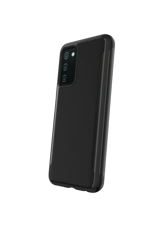 onn. Protective Gel Phone Case for Samsung Galaxy A03s - Black