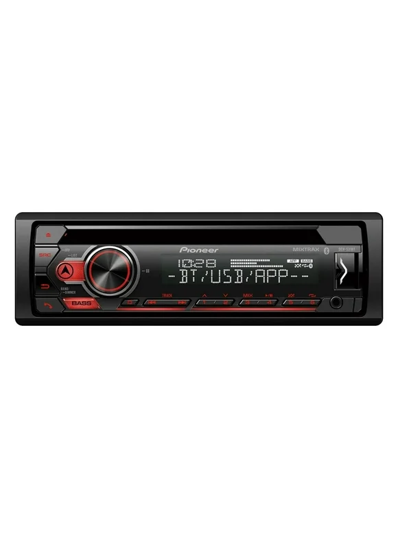 Pioneer DEH-S31BT Single Din Bluetooth Car Stereo CD Receiver, Android & iOS Compatibility (New)