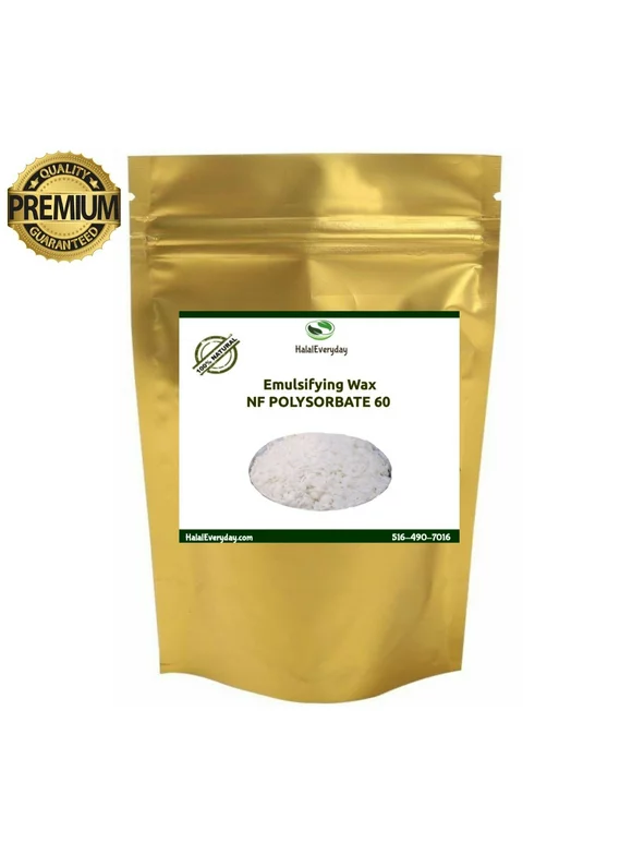 Emulsifying Wax NF POLYSORBATE 60 - 100% Pure Polawax 1lb