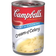 (4 pack) Campbell's Condensed Cream of Celery Soup, 10.5 oz. Can