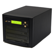 Acumen Disc 1 to 1 Single Target Dual Layer 24X Burner DVD CD Copier Duplicator Machine Unit (Standalone Audio Video Copy Tower, Duplication Device)