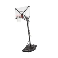 Silverback NXT 50" Backboard Portable Height-Adjustable Basketball Hoop Assembles in 90 Minutes
