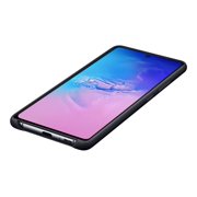 Samsung Silicone Cover EF-PG770 - Back cover for cell phone - silicone - black - for Galaxy S10 Lite