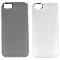 Scosche glosSEE - 2 Pack Flexible Cases for iPhone 5 Smoke and Clear - Default Title