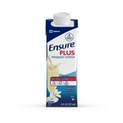 Ensure Plus Shake Nutritional Vanilla 8oz, 24 Per Case