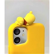 Disney Minnie The Pooh Sleep Figure - Jelly Slim Protective Rubber Phone Case Cover for iPhone 11