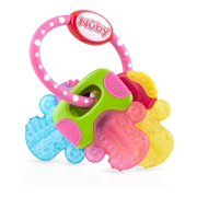 Nuby IcyBite Keys Perfectly Pink Teether