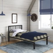 YourZone Kids' Metal Platform Bed, Multiple Sizes, Multiple Colors