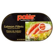 (2 Pack) Polar Skinless and Boneless Salmon Fillets, 7.05 oz