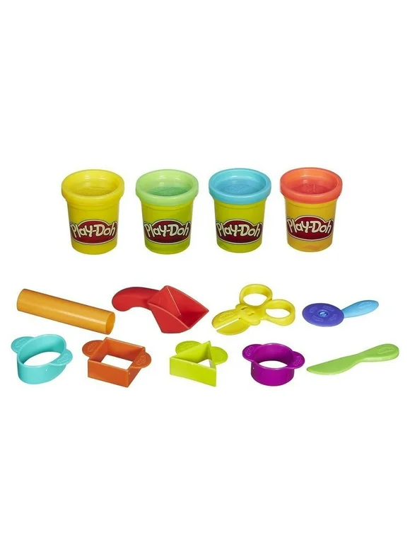 Play-Doh Modeling Compound Starter Play Dough Set for Boys and Girls - 4 Color (4 Piece)
