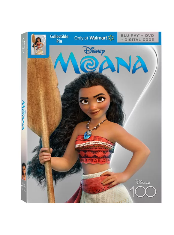 Moana - Disney100 Edition DX Offers Mall Exclusive (Blu-ray + DVD + Digital Code)