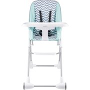 Everillo Symmetry Flat Fold High Chair, Spearmint Spree
