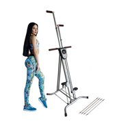 X-Factor Vertical Climer Exercise Machine Stair Stepper Climbing Equipment for Home Gym Full Body Cardio Workout Folding Heavy Duty Frame
