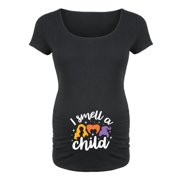 I Smell A Child - Maternity Scoop Neck T-Shirt