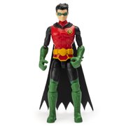 BATMAN, 4-Inch ROBIN Action Figure with 3 Mystery Accessories, Mission 2